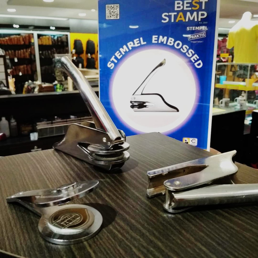 

STEMPEL EMBOSSED (Diameter 3,1 cm)