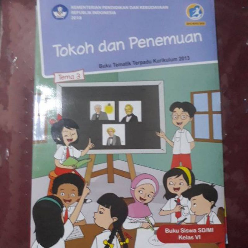 Jual Buku tematik SD kelas 6 tema 3 Toko dan Penemuannya revisi K13 ...