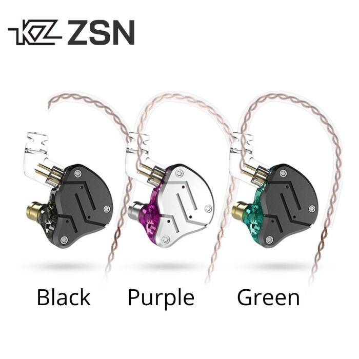 Knowledge Zenith KZ ZSN - In Ear Earphone - HYBRID Dual DRIVER