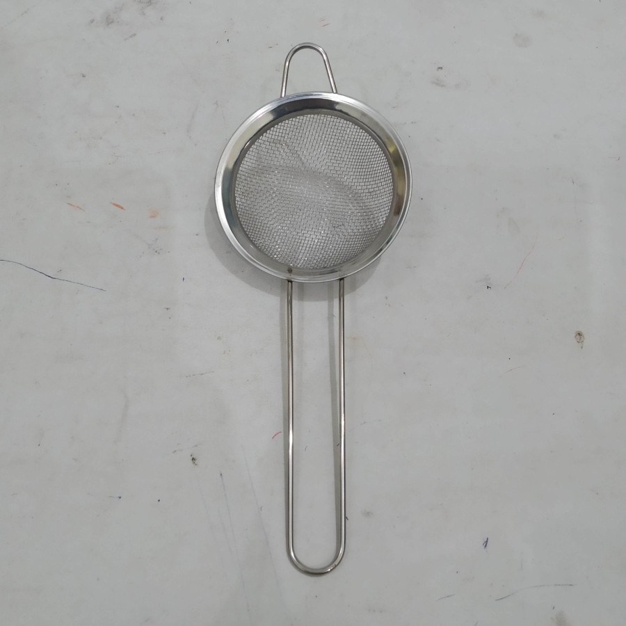 Saringan Goreng Kawat Halus Stainless 8cm