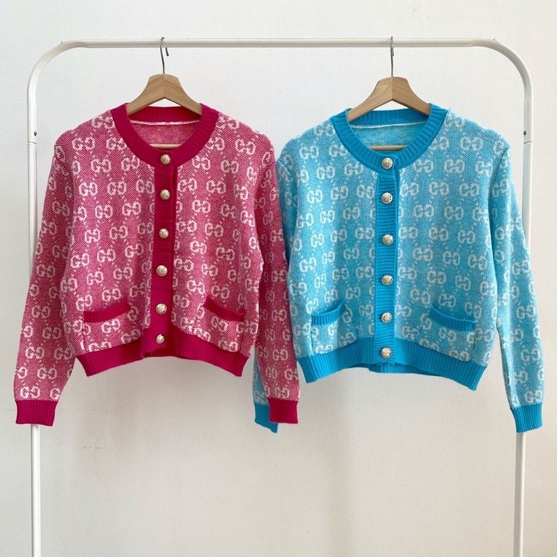 GG Prints Premium Knit Cardigan canel cardigan rajut cardigan knit cardigan import cardigan korea ca