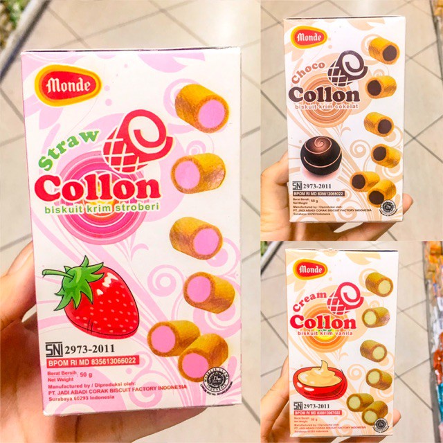 Monde Collon 50 gram - Cemilan SNACK nikmat enak / snack monde / Snack anak