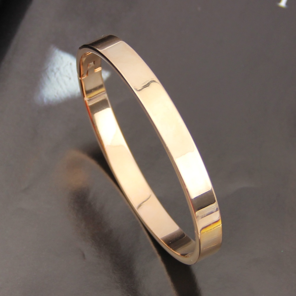 Gelang Bangle Bahan Stainless Steel Untuk Pria Dan Wanita