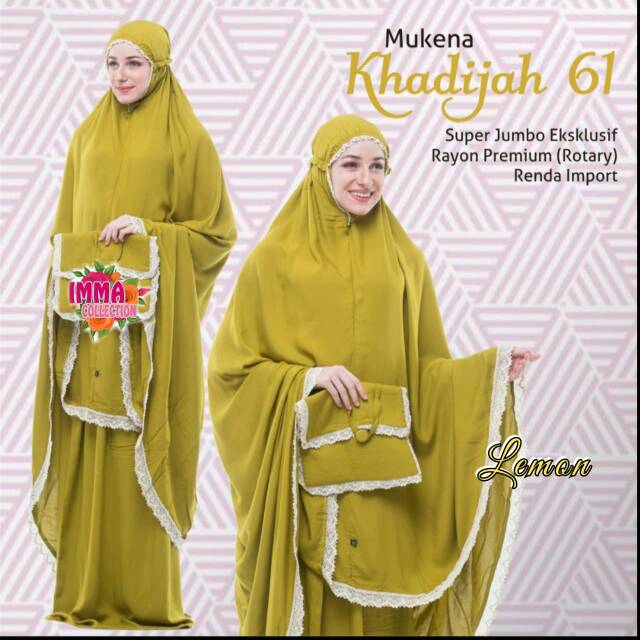 Mukena Super Jumbo Khadijah Eksklusif