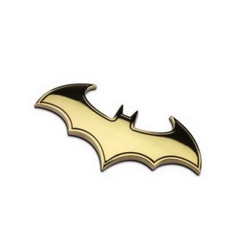 3D Batman Emblem Full Metal Stiker Emblem Batman sticker batman