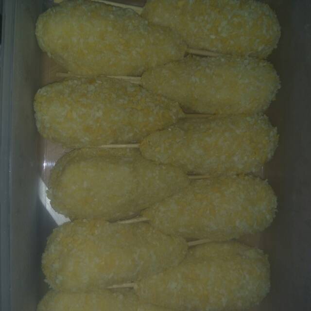 

Corn dog besar (mentah)