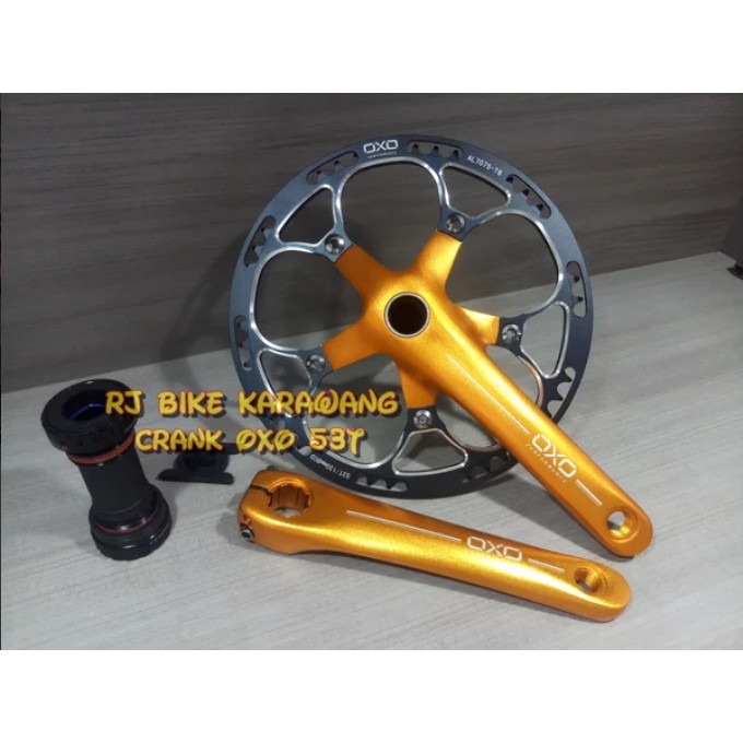Crank Folding OXO 53T Hollowtech II Panjang 170mm BCD 130