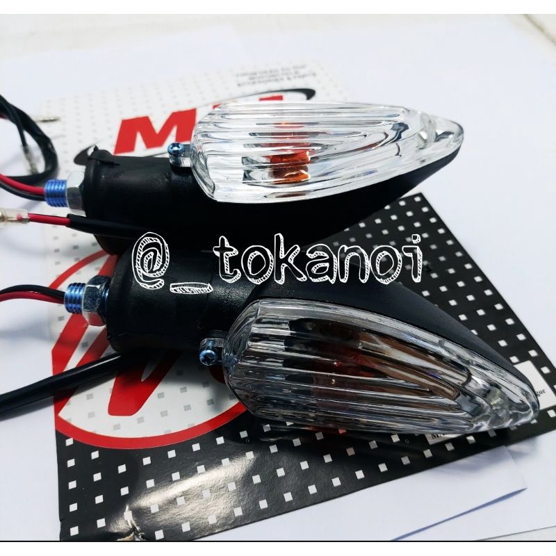 lampu sen motor variasi jumbo motor vixion klx tiger thunder cbr crf scorpio dll/lampu motor