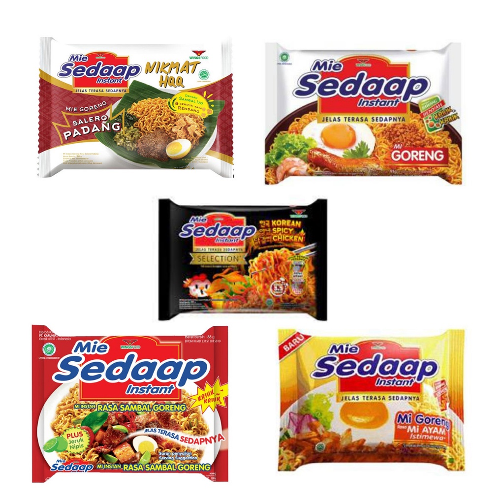 

MIE SEDAAP/SEDAP GORENG ALL VARIAN MURAH