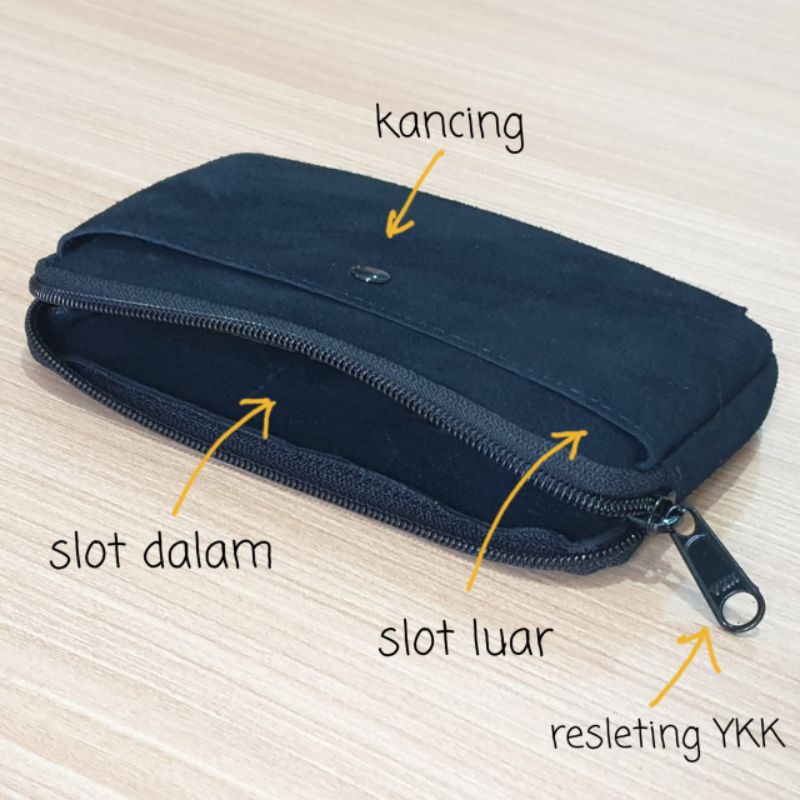 clutch bag serbaguna kulit asli