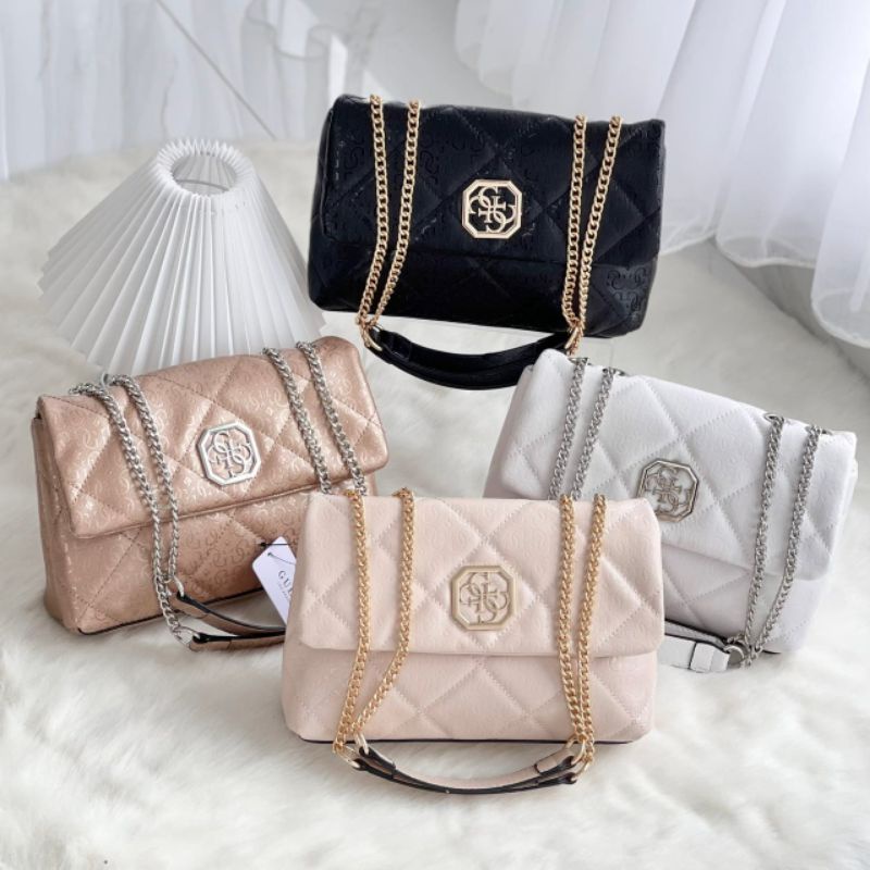 Guess Dilla Convertible Flap Crossbody Bag Original / Tas Guess Original / Guess Bag