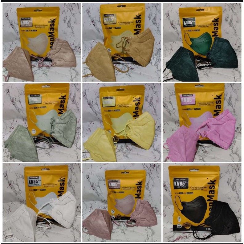 MASKER KN 95 PRO QUEEN WARNA WARNI ISI 10LEMBAR