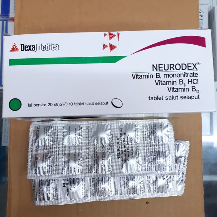 NEURODEX VITAMIN SARAF VITAMIN B1 B6 B12 ISI 10 TABLET