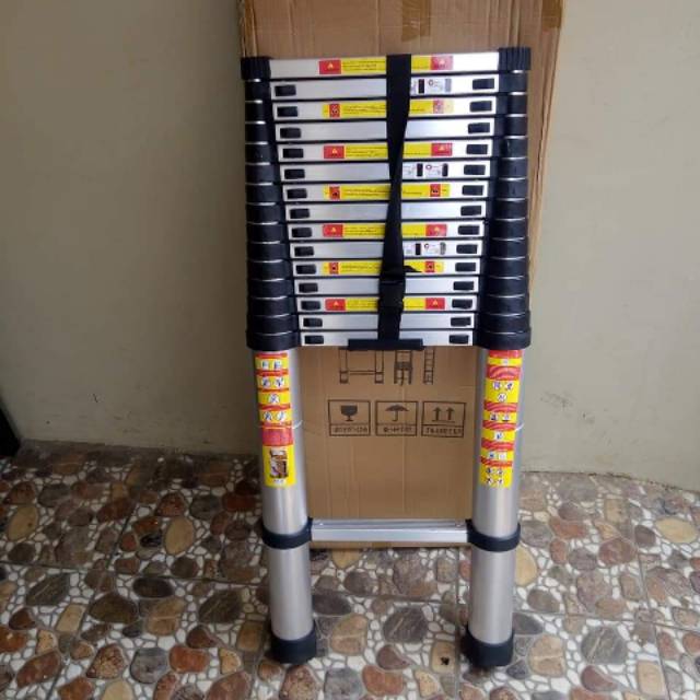 Tangga teleskopik 6.2m