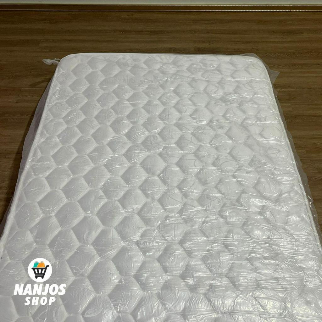 [Free Ongkir] Kasur Spring Bed Deluxe Luxury / Kasur Pegas Tebal / Cover 100% Polyester / Mattress In A Box / Nyaman &amp; Mudah Digunakan / 180 x 200 Tebal 20 cm Anti Pegal Anti Nyeri / Springbed Premium / Garansi Resmi 10 Tahun SOTERIA