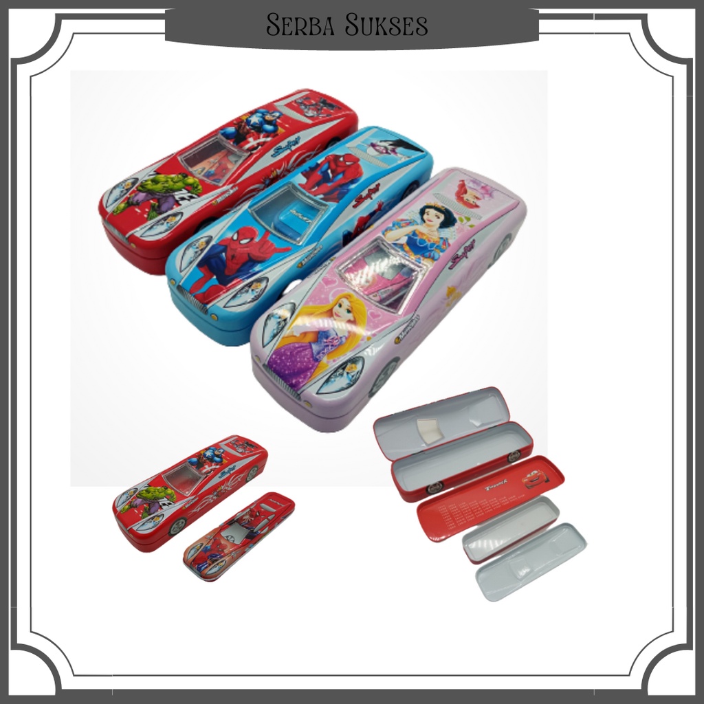 

Kotak Pensil Kaleng/Kotak Penyimpanan + Kotak Pensil Mini A654