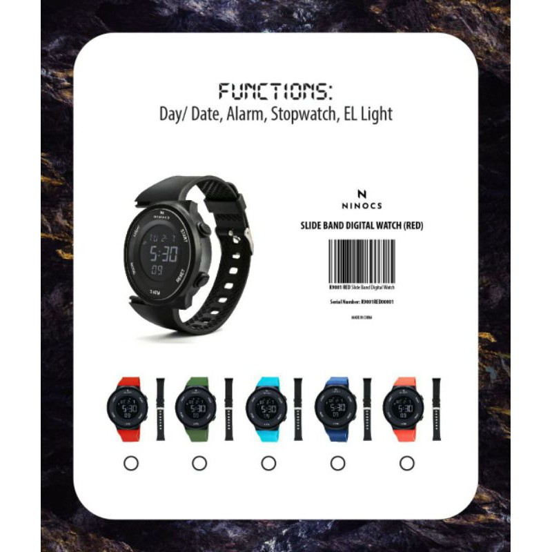 (COD) JAM TANGAN SPORT/ NINOCS ORIGINAL/JAM TANGAN PRIA & WANITA