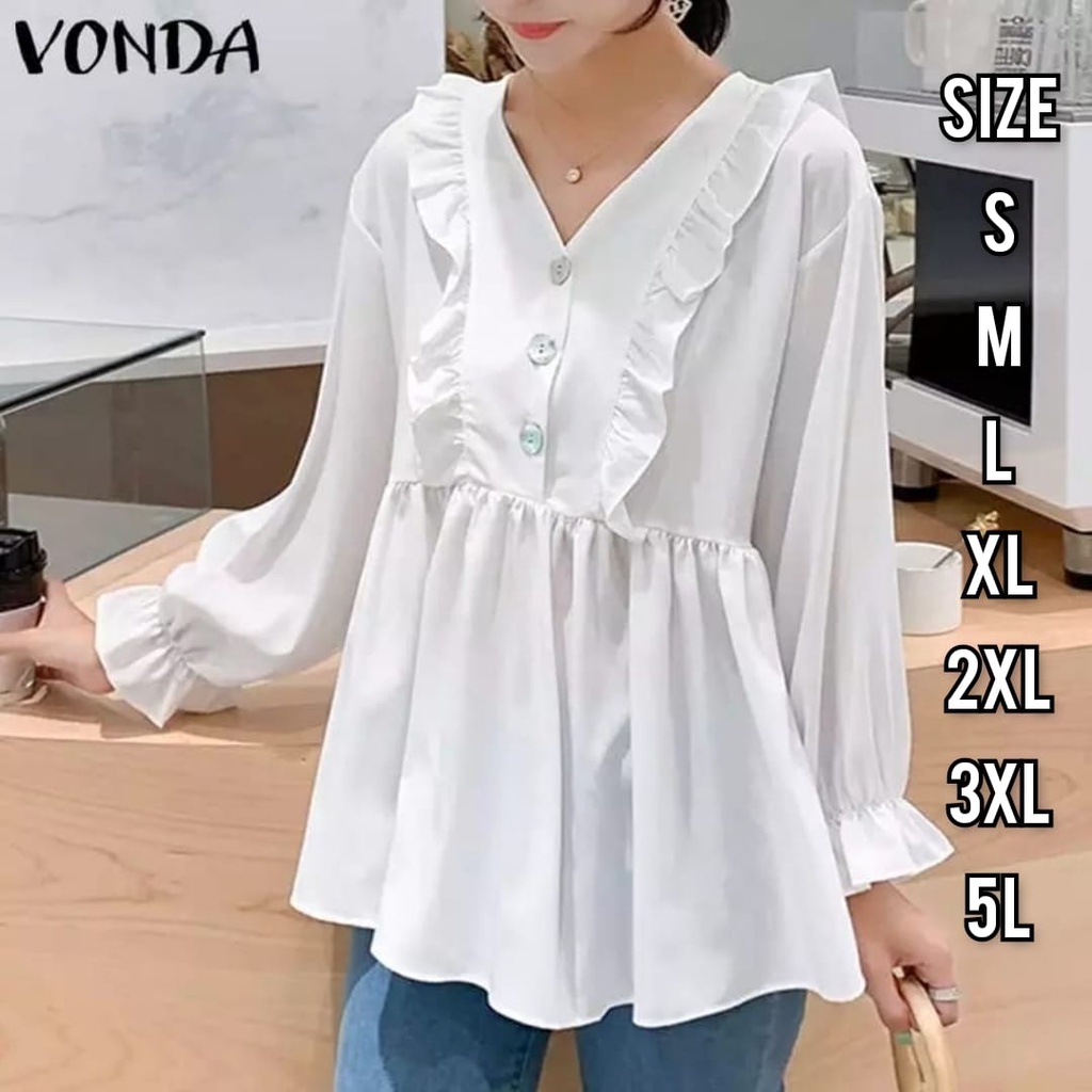 Namkyu Blouse - Size S M L XL XXL XXXL 5L- Blouse Jumbo - Atasan Wanita Big Size - Baju Jumbo - Baju Atasan Wanita Ukuran pilihan Jumbo 2XL-#XL