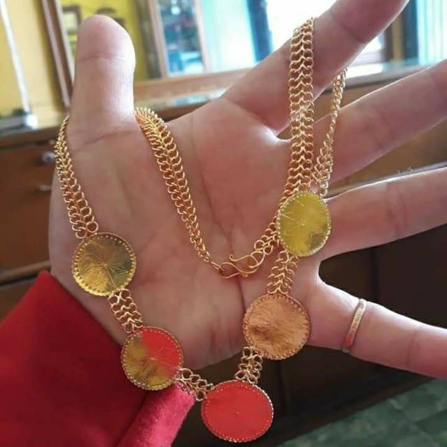 Kalung Koin 50 gram Emas LM 24K kadar 99,99%