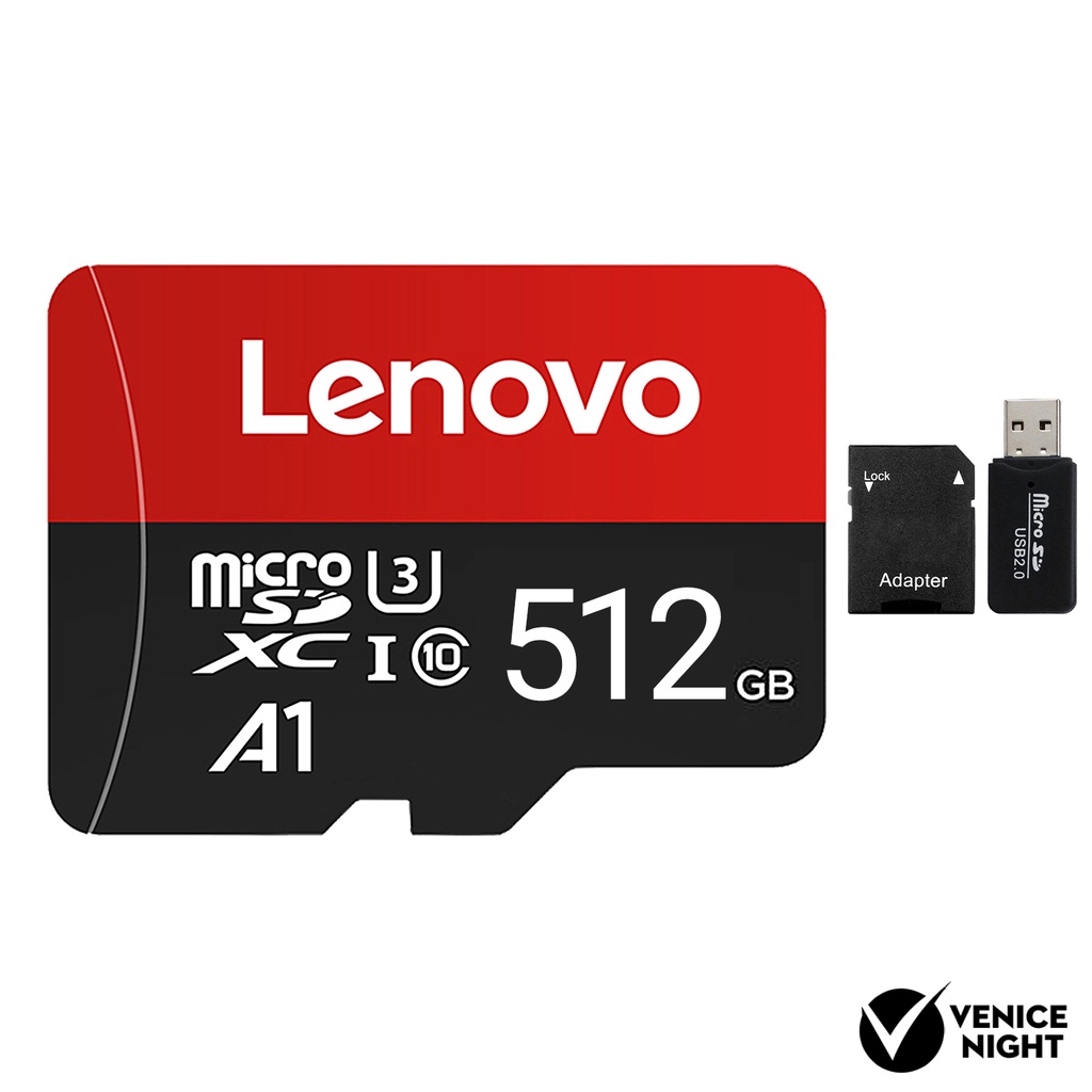 (SC) Lenovo Memory Card TF 512GB 1TB Ultra Tipis Anti Air / Magnetik Untuk Kamera