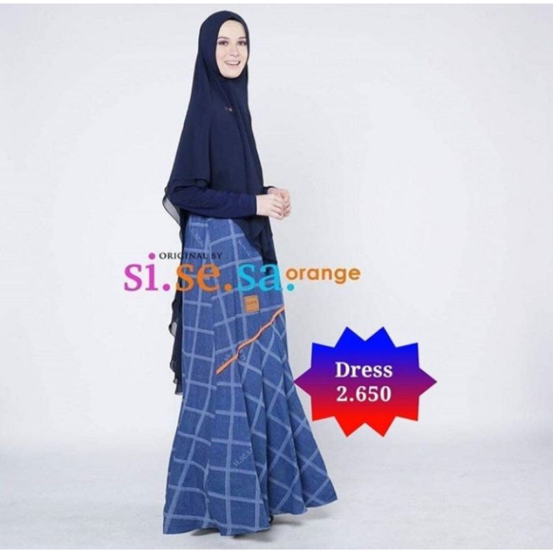 Sisesa Dress Yaumillah Navy