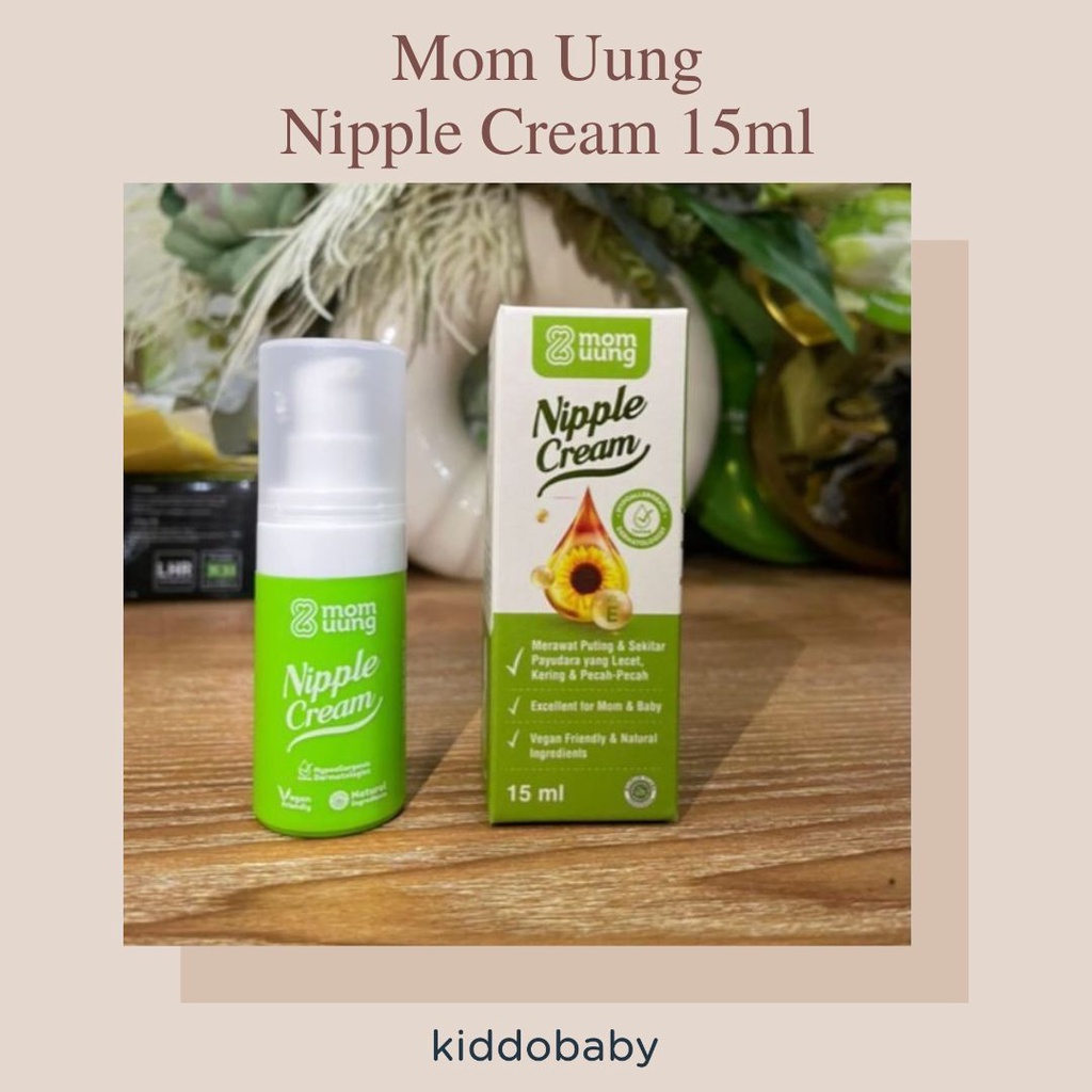 MomUung Nipple Cream 15ml | Krim Puting | Krim Payudara