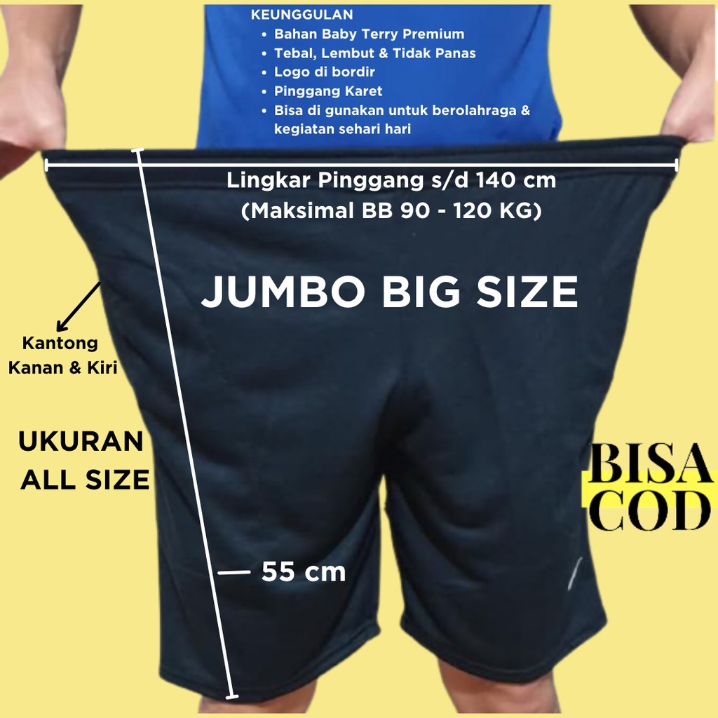 Celana kolor pendek trining training santai sport olahraga futsal bola pria dewasa