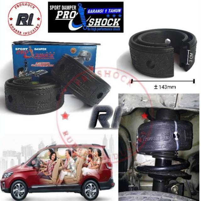 Cortez confero Aksesoris Mobil wuling Baru peredam variasi shock per asli semarang bergaransi