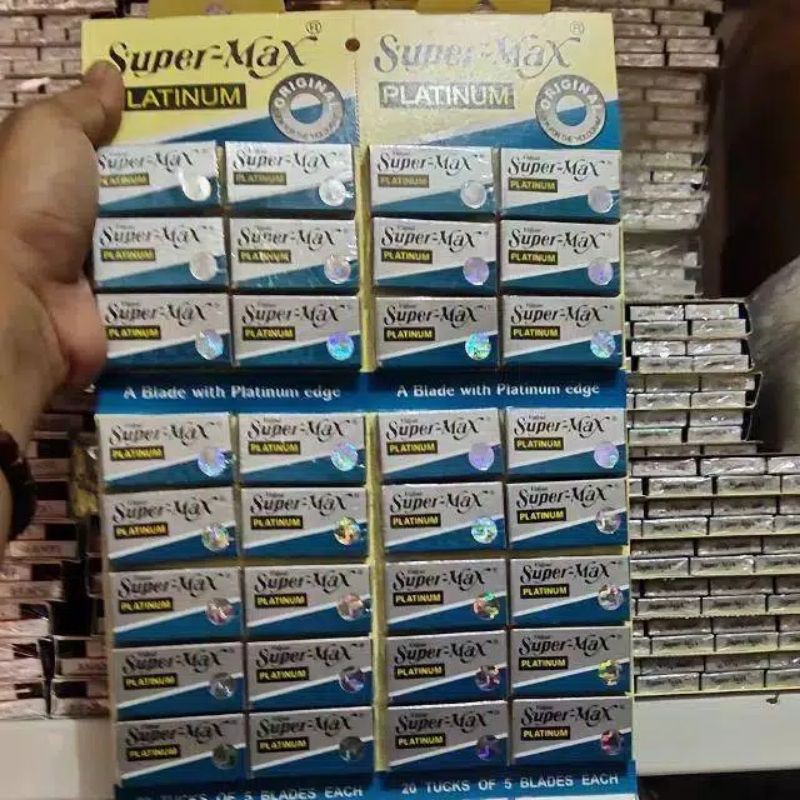 Silet Supermax Platinum Isi 200 Keping