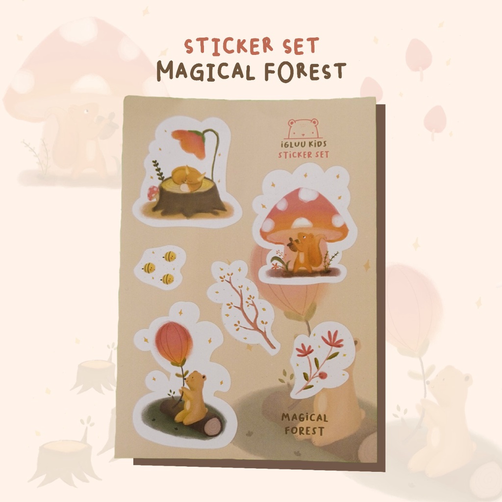 

IGLUUKIDS Sticker - Magical Forest SC0102