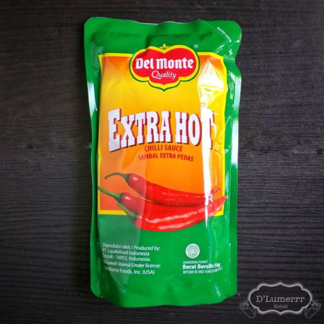 

Saus Sambal Extra Hot Del Monte 1kg