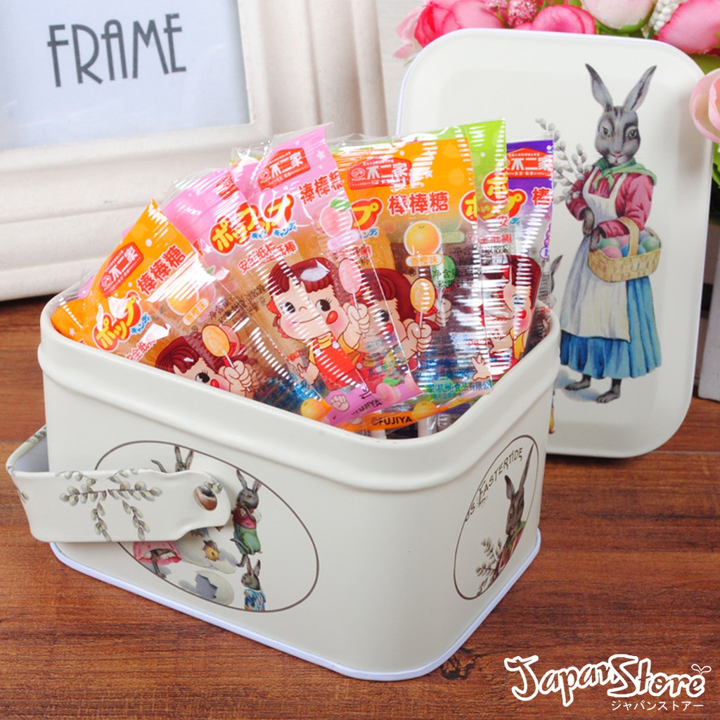 

Piscoklegit_ Fujiya Pop Candy [8 Batang] [Grape & Orange Flavor]