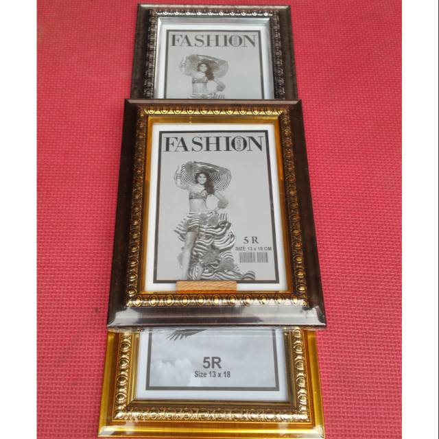 Bingkai /frame foto 5R Gold Silver & Coklat | Shopee Indonesia