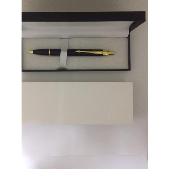 

☀ Pulpen Promosi / Pulpen Parker IM Black TW / KW ( Klip Emas ) ►