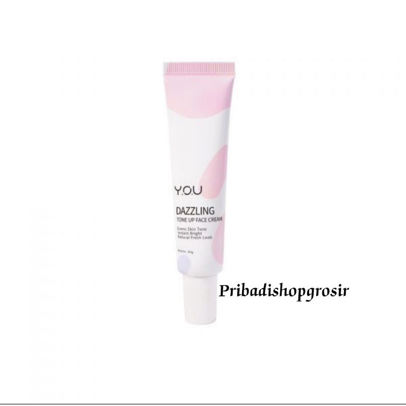 YOU Dazzling Tone Up Face Cream / Efek Cerah Seketika