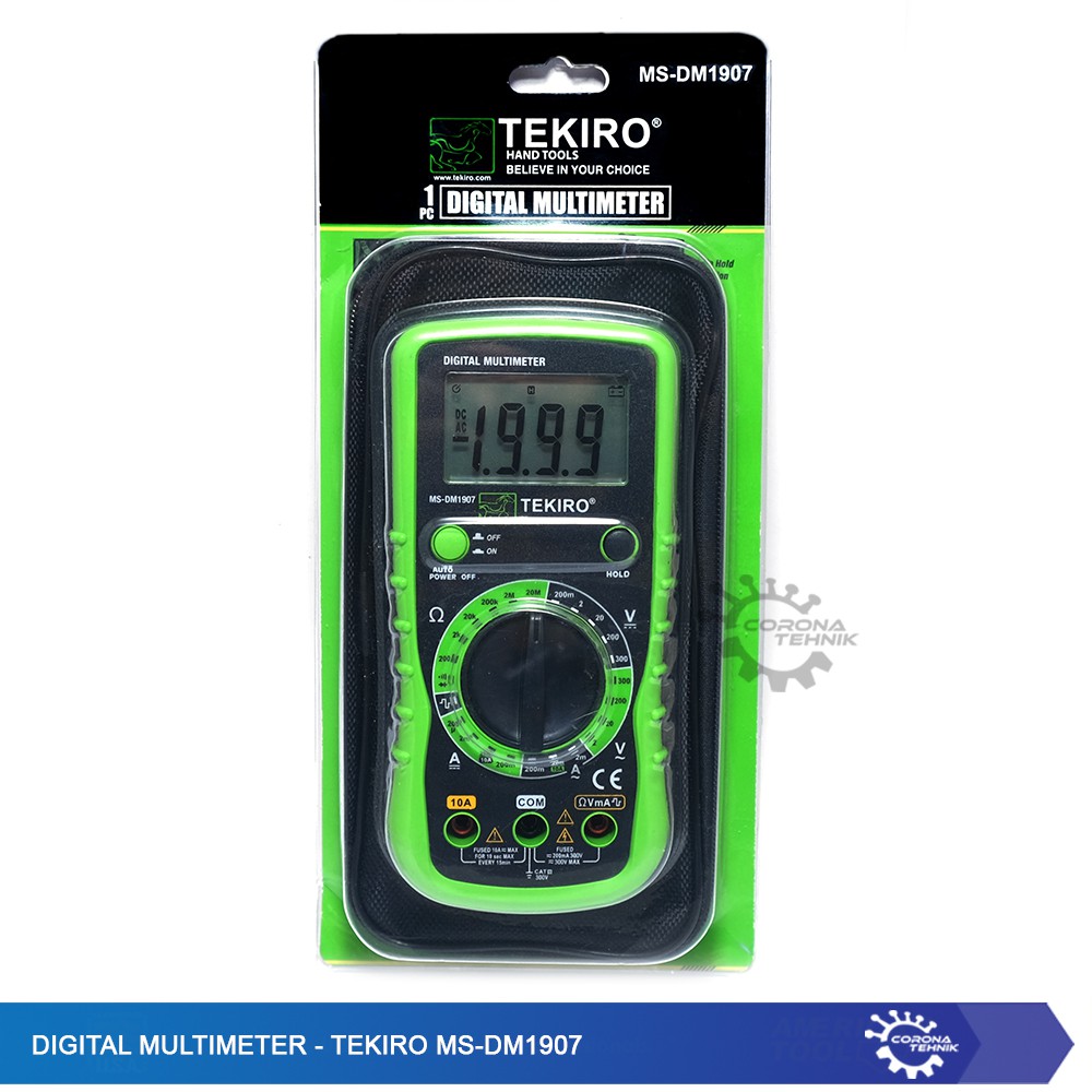 Digital Multimeter - Tekiro MS-DM1907