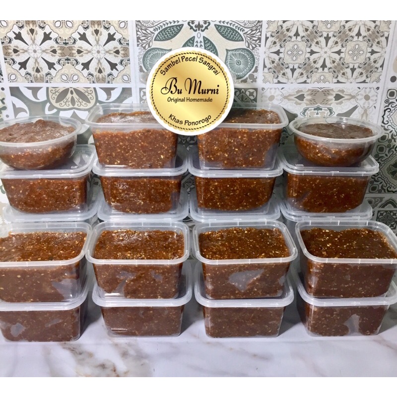 

Sambel Pecel Sangrai Bu Murni, Pedas, 500gram