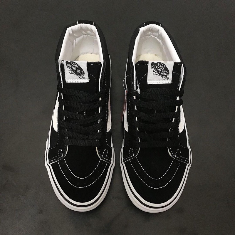 Vans Classic Mid Skool Black White