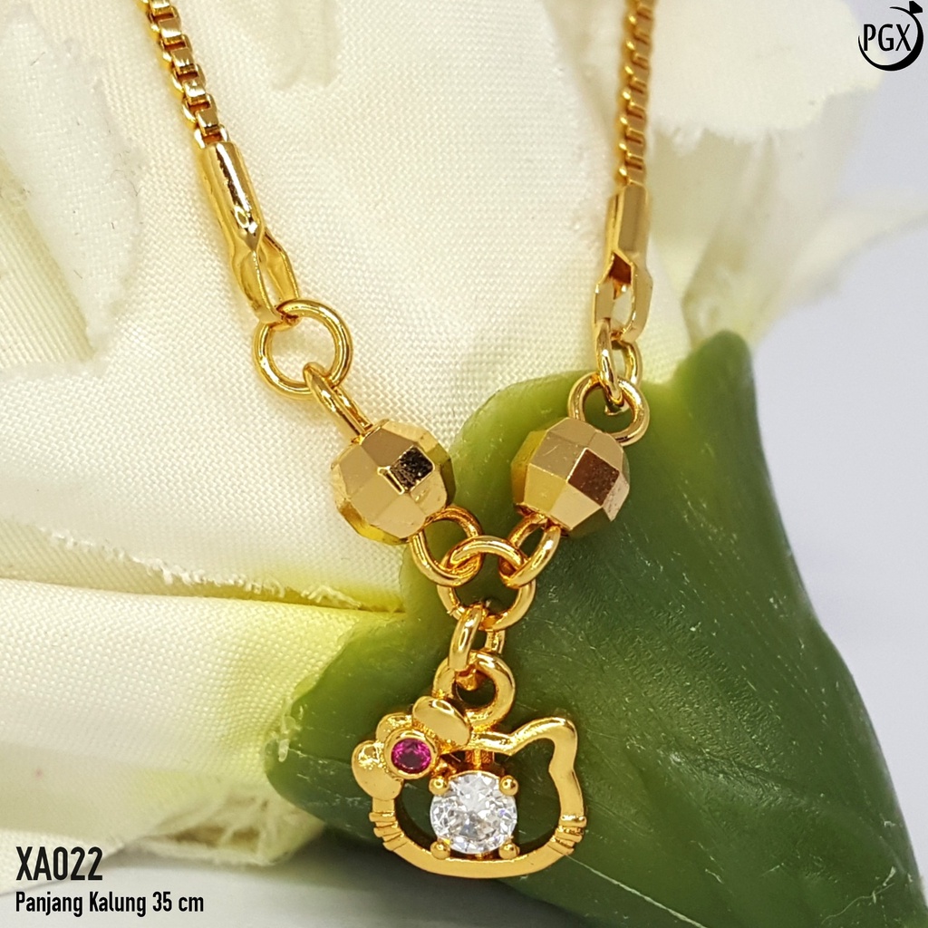 PGX Kalung Anak Perempuan Xuping Lapis Emas Aksesoris Fashion Perhiasan Premium - XA022