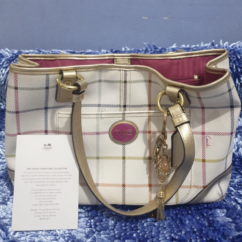 PRELOVED/BEKAS tas COACH untuk wanita handbag bahu