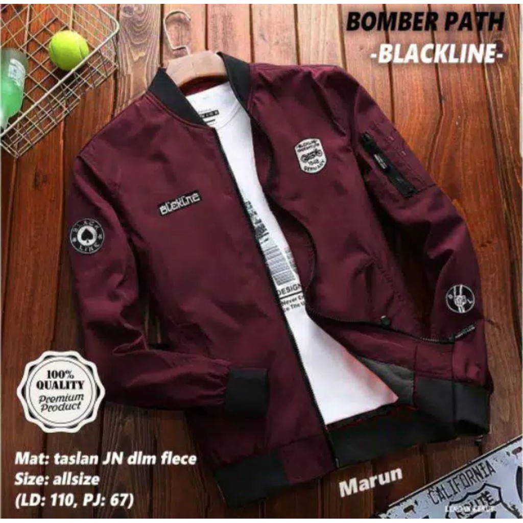 Jaket Bomber Pria Terbaru Bahan Canvas Original / Jaket Bomber Cowok Casual Murah