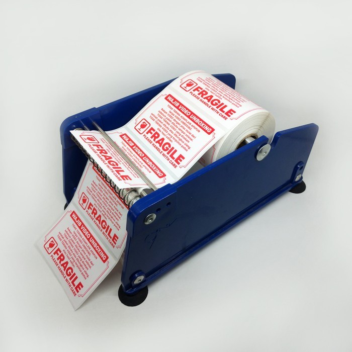 

Sticker Label FRAGILE Stiker Wajib Video Unboxing 8 x 5 cm (1 Roll isi 500 pcs)