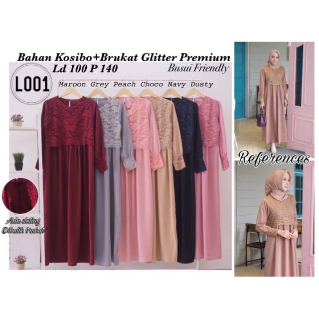 Gamis brukat busui