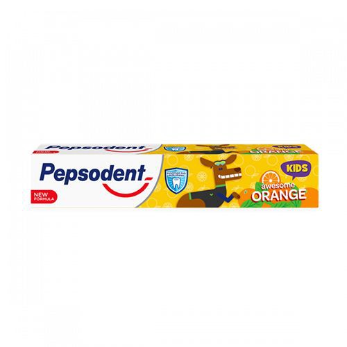 PASTA GIGI PEPSODENT KIDS 50g STRAW, ORANGE, MINT