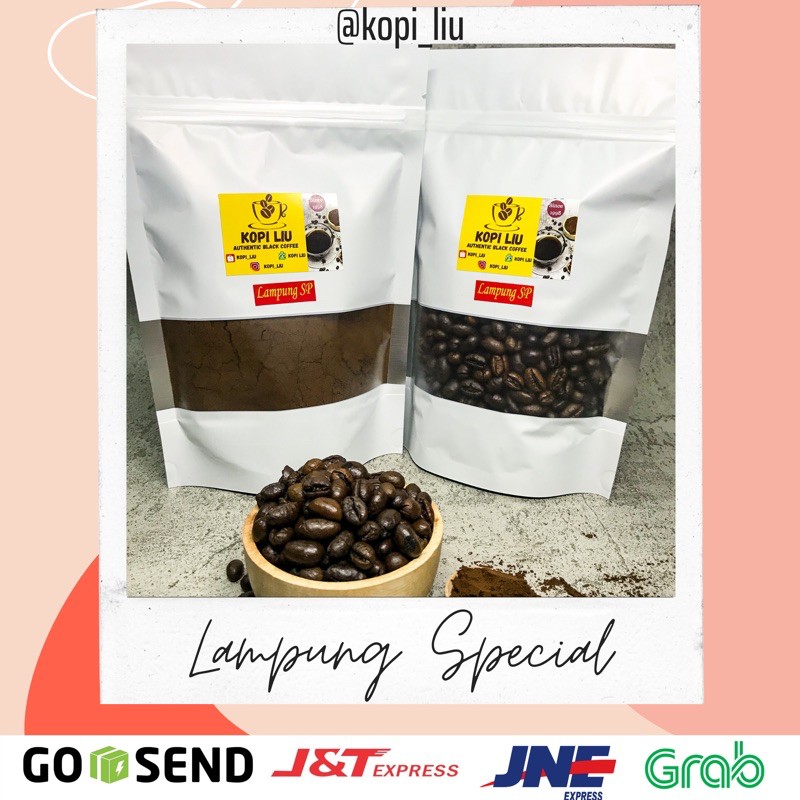 

KOPI LIU KOPI BUBUK ROBUSTA LAMPUNG SPESIAL BIJI KOPI NUSANTARA 250GR