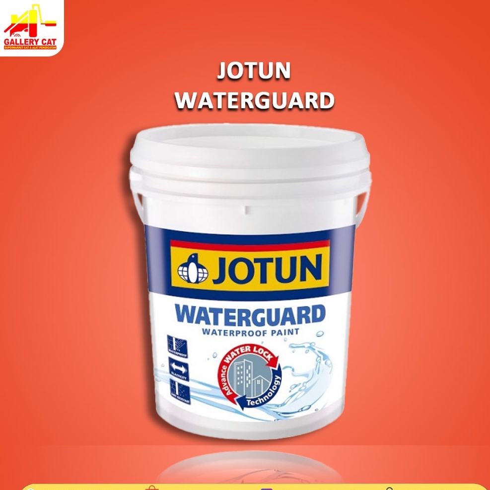 Thebettles Jotun Waterguard 3.5L Cat Anti Bocor Exterior / Tembok Luar Tahan Air