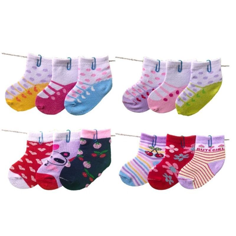 Kaos kaki bayi winteku SNI isi 3 pcs/ kaos kaki lucu