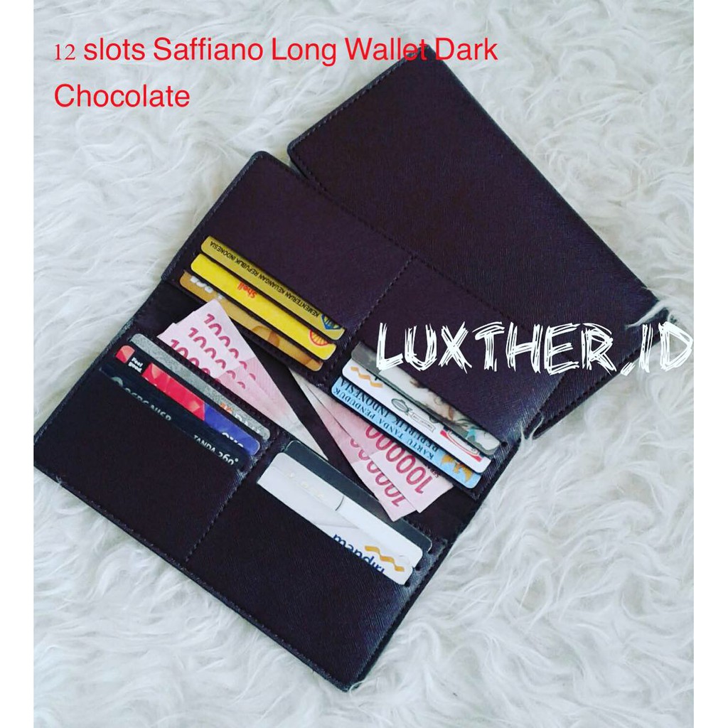 LUXTHER - Long Wallet / dompet wanita / dompet kartu / dompet / dompet murah / dompet tipis