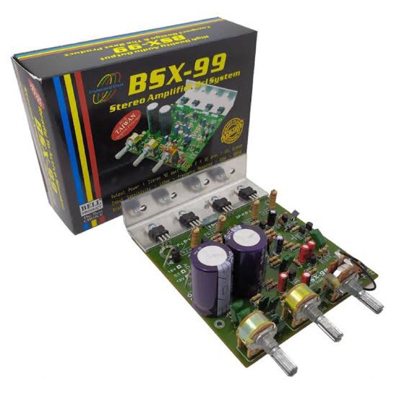 Kit Power Speker Active BSX-99 SANJAYA BELL Stereo