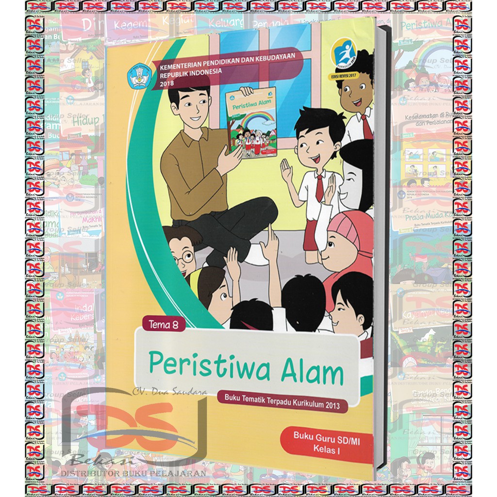 Buku Guru Tematik Terpadu Kelas 1 SD Tema 8 Semester 2 Kurikulum 2013 Revisi 2017